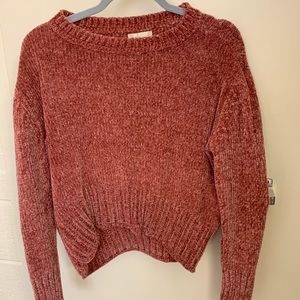 Chenille sweater